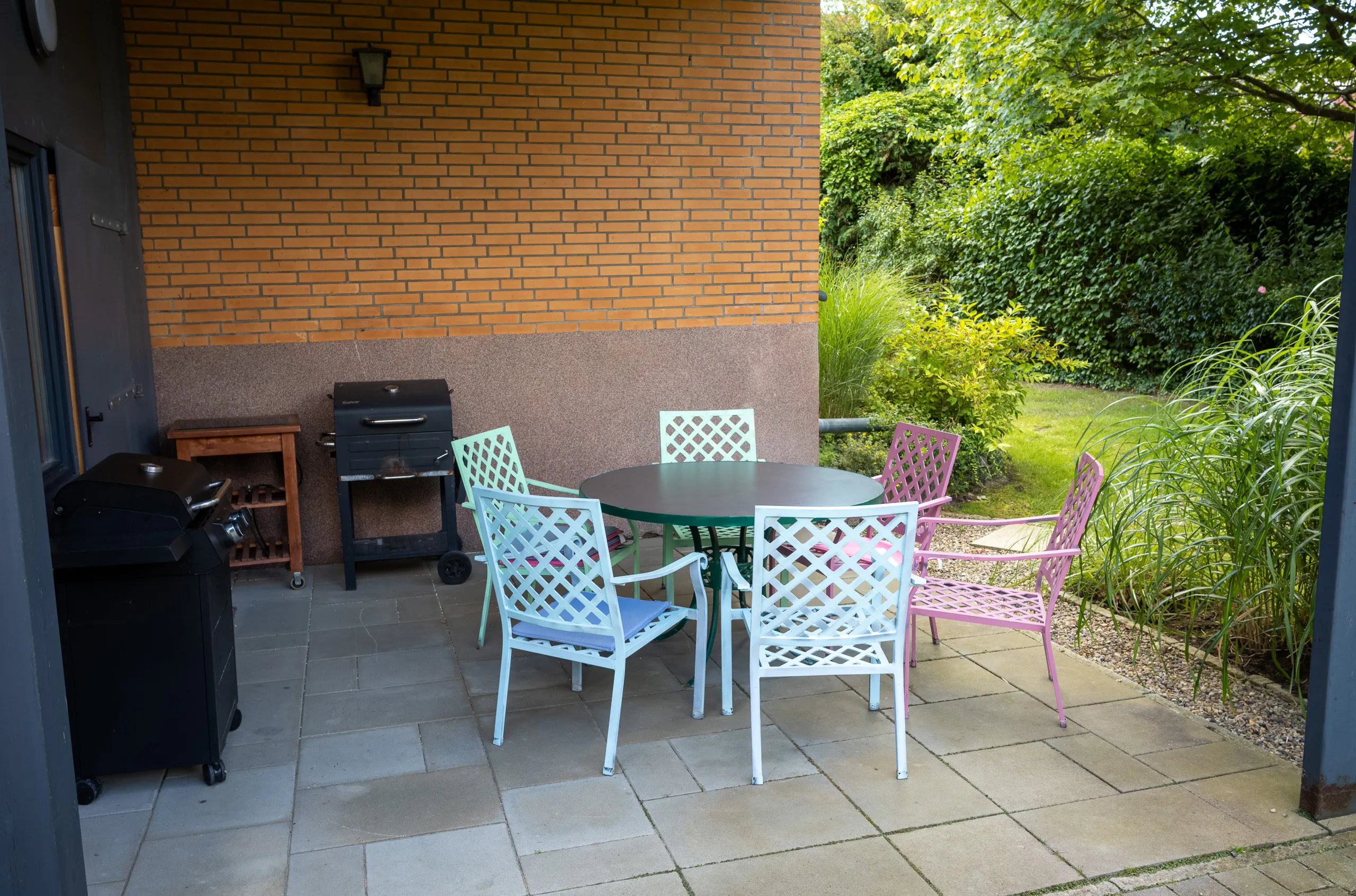 Terrasse mit Grillplatz