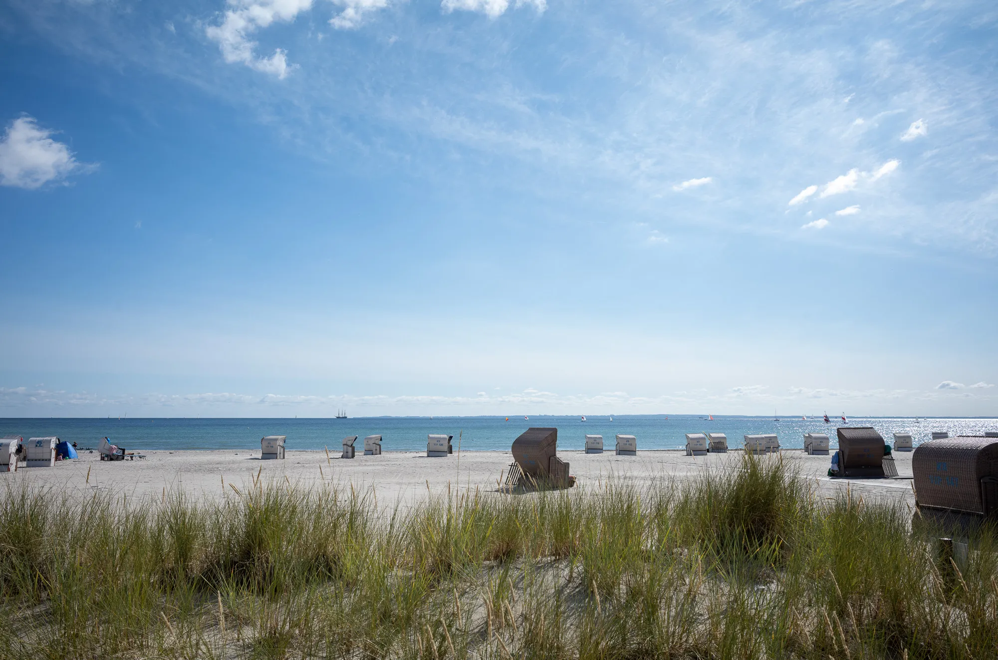 Grömitzer Strand an der Ostsee